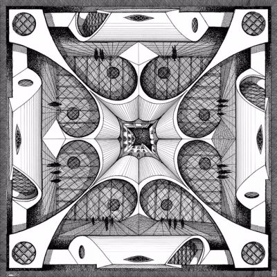 Espaço Cultural BRDE – Palacete dos Leões abre a exposição DESENHO do arquiteto e urbanista Fernando Canalli