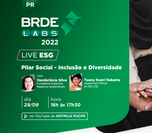 BRDE Labs aborda inclusão e diversidade como tema de live