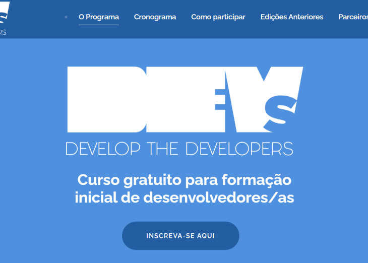 Programa Dev The Devs realiza live com tema “Propósito e projeto de vida”