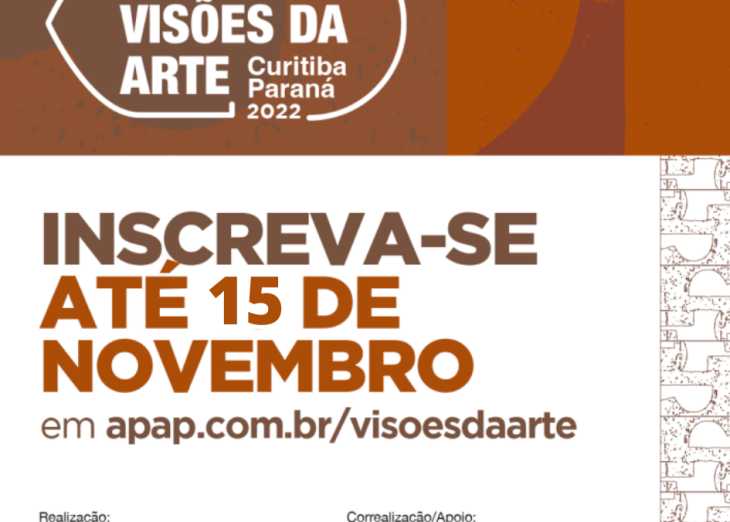 Inscrições para “II Mostra Visões da Arte” são prorrogadas até 15 de novembro