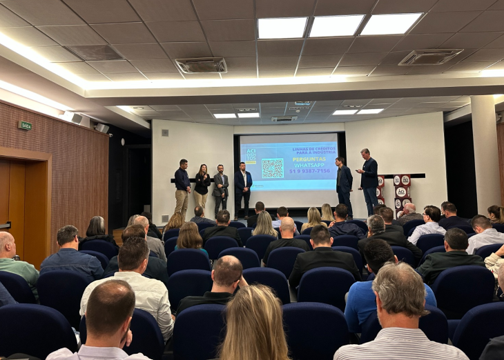 Linhas de crédito ao setor industrial são apresentadas a empresários do Vale do Sinos