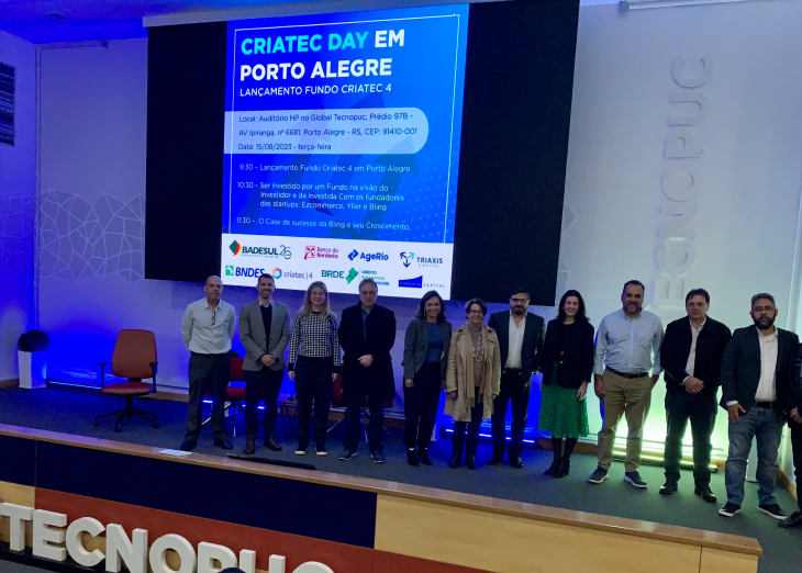 Criatec 4 tem lançamento nacional em Porto Alegre