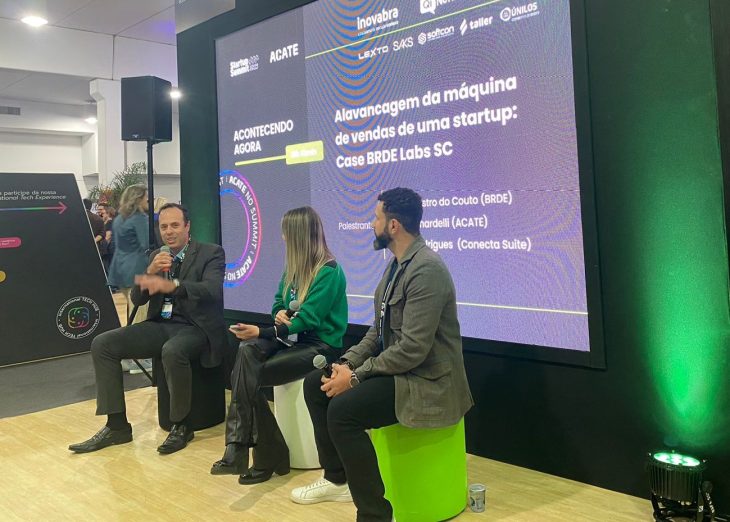 BRDE aborda experiências de empreendedorismo no Startup Summit