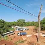 Obras Hidroelétrica Chapadão - situada no km 135,5 a partir da foz do rio Indaiá Grande, sendo que sua barragem estará localizada nos municípios de Cassilândia/MS (lado esquerdo) e Chapadão do Sul/MS (lado direito)