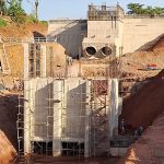 Obras Hidroelétrica Chapadão - situada no km 135,5 a partir da foz do rio Indaiá Grande, sendo que sua barragem estará localizada nos municípios de Cassilândia/MS (lado esquerdo) e Chapadão do Sul/MS (lado direito)