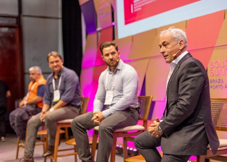 Diretor-Presidente e Diretor Financeiro do BRDE mediam painéis no último dia do South Summit 2024
