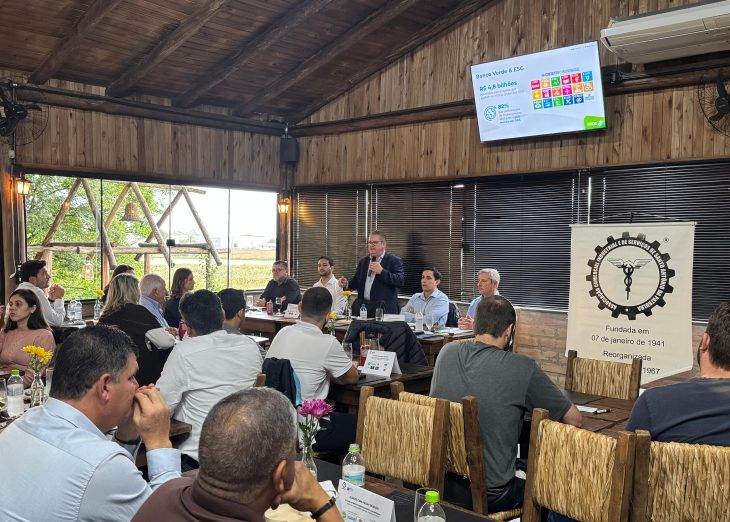 Presidente do BRDE reforça compromisso com o desenvolvimento em reunião com empresários de Santo Antônio da Patrulha